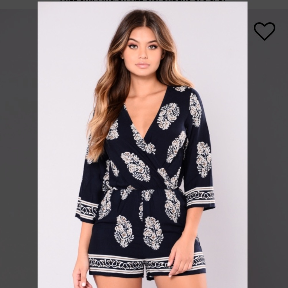 Fashion Nova Romper